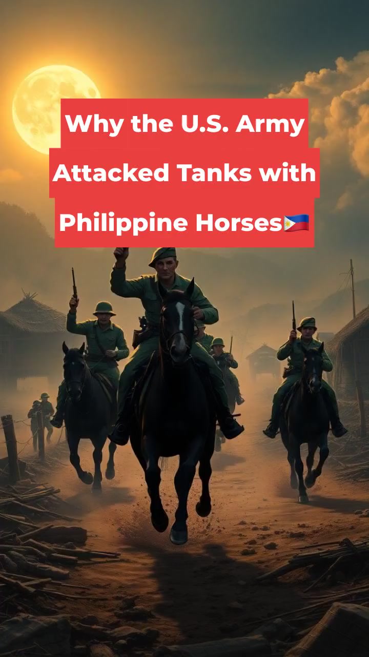 Why the U.S. Army Attacked Tanks with Philippine Horses