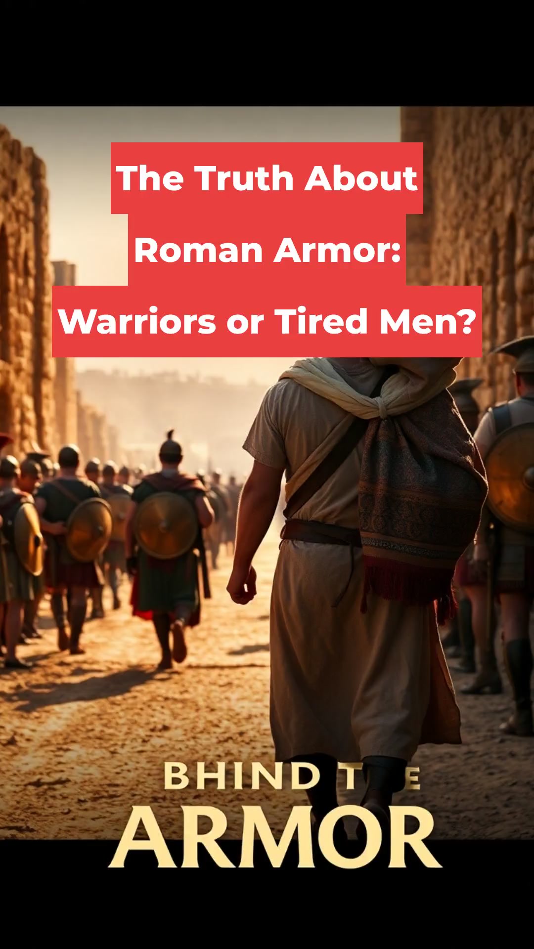The Truth About Roman Armor: Warriors or Tired Men?