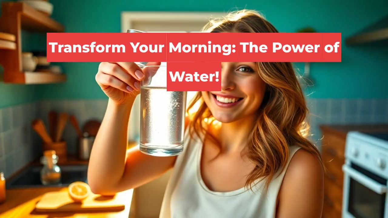 Transform Your Morning: The Power of Water!