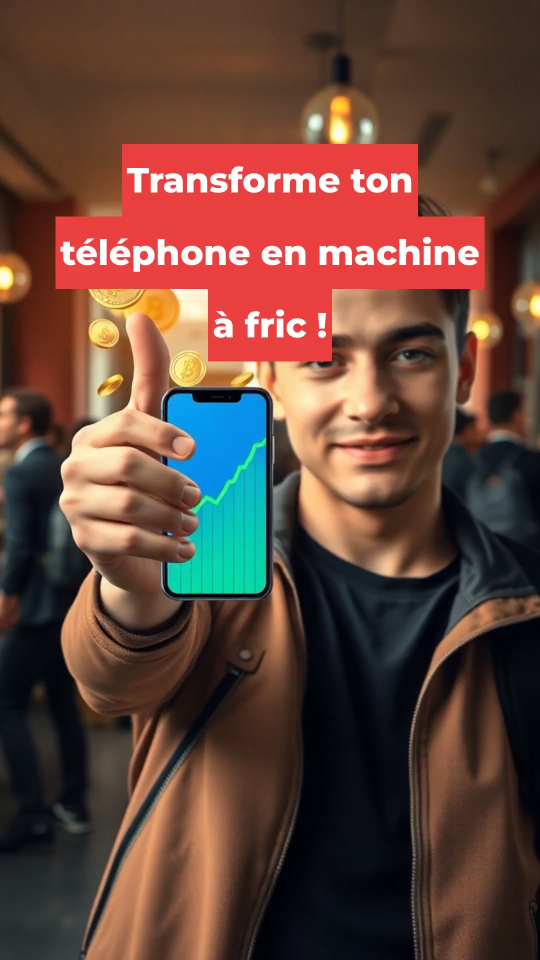 Transforme ton téléphone en machine à fric !