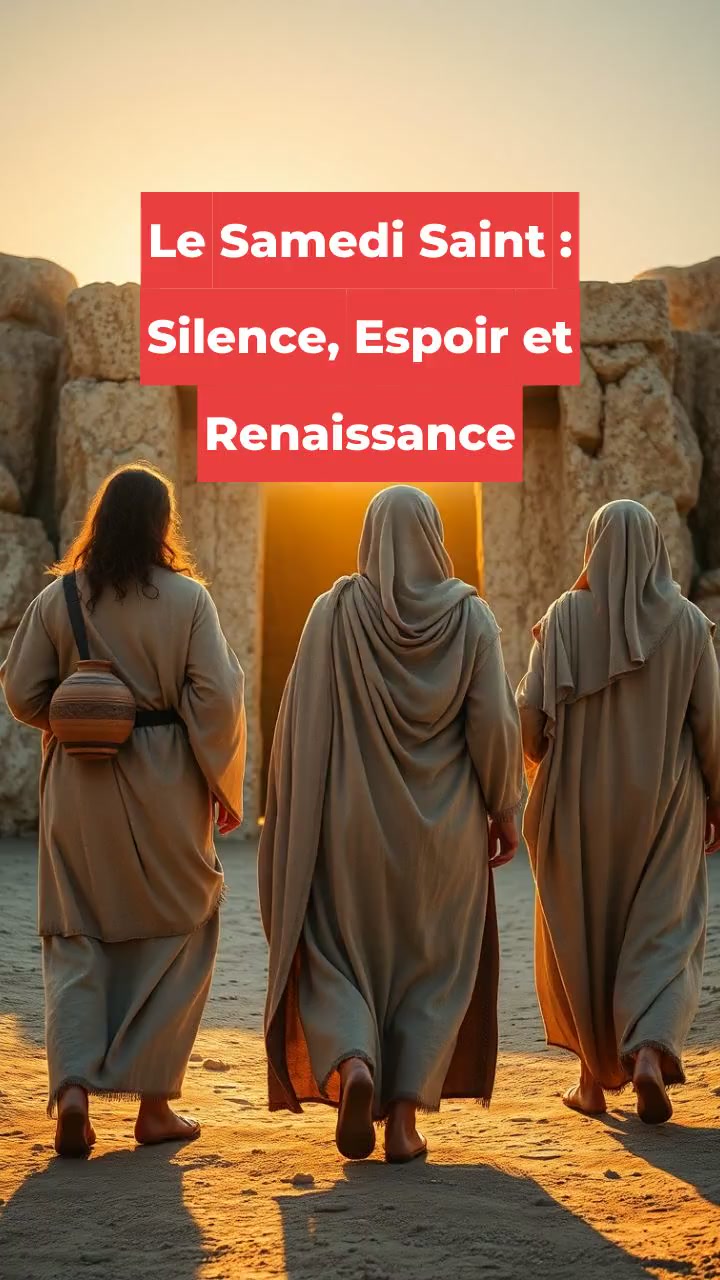 Le Samedi Saint : Silence, Espoir et Renaissance
