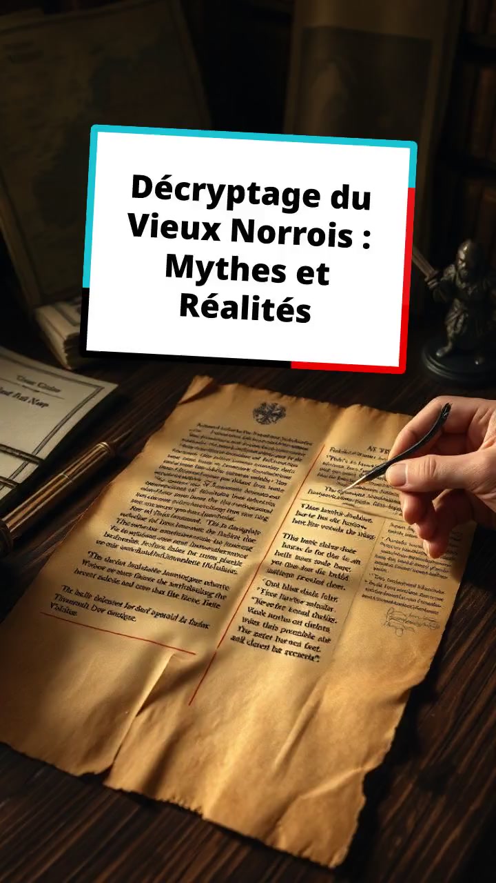 Décryptage du Vieux Norrois : Mythes et Réalités