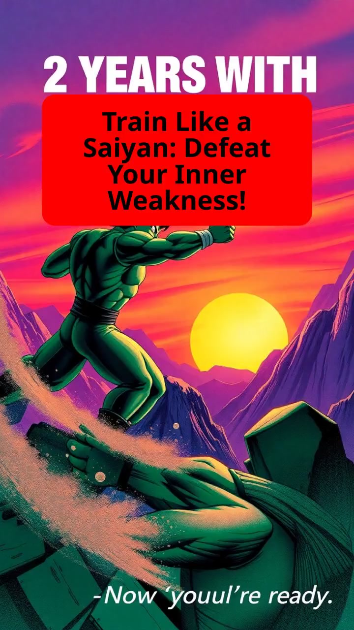 Train Like a Saiyan: Defeat Your Inner Weakness!