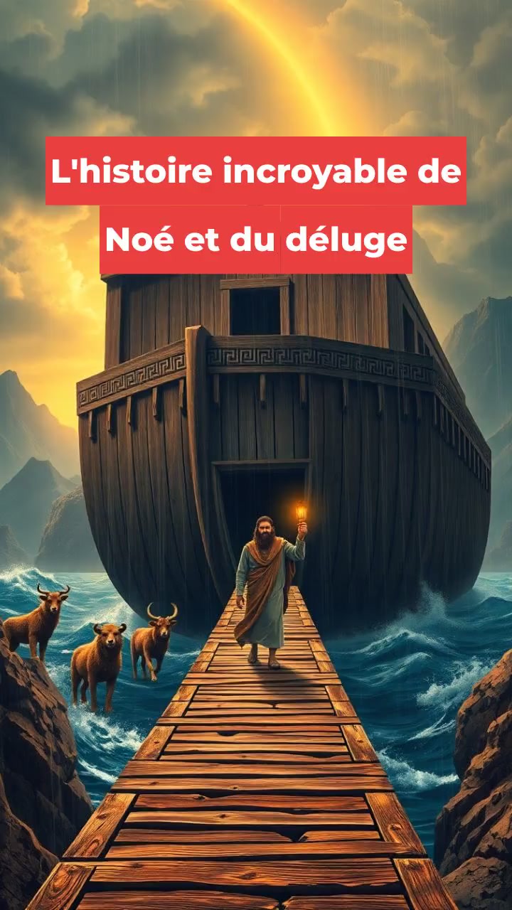 L'histoire incroyable de Noé et du déluge