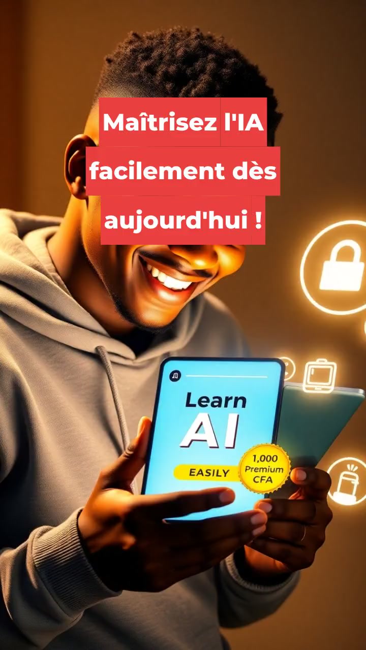 Maîtrisez l'IA facilement dès aujourd'hui !