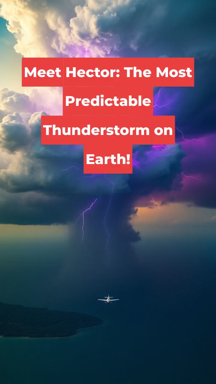 Meet Hector: The Most Predictable Thunderstorm on Earth!