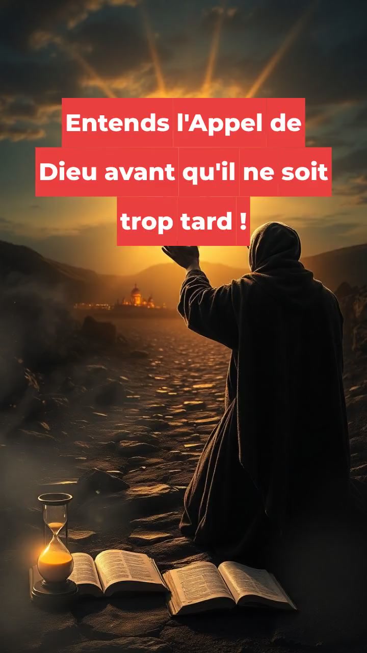 Entends l'Appel de Dieu avant qu'il ne soit trop tard !