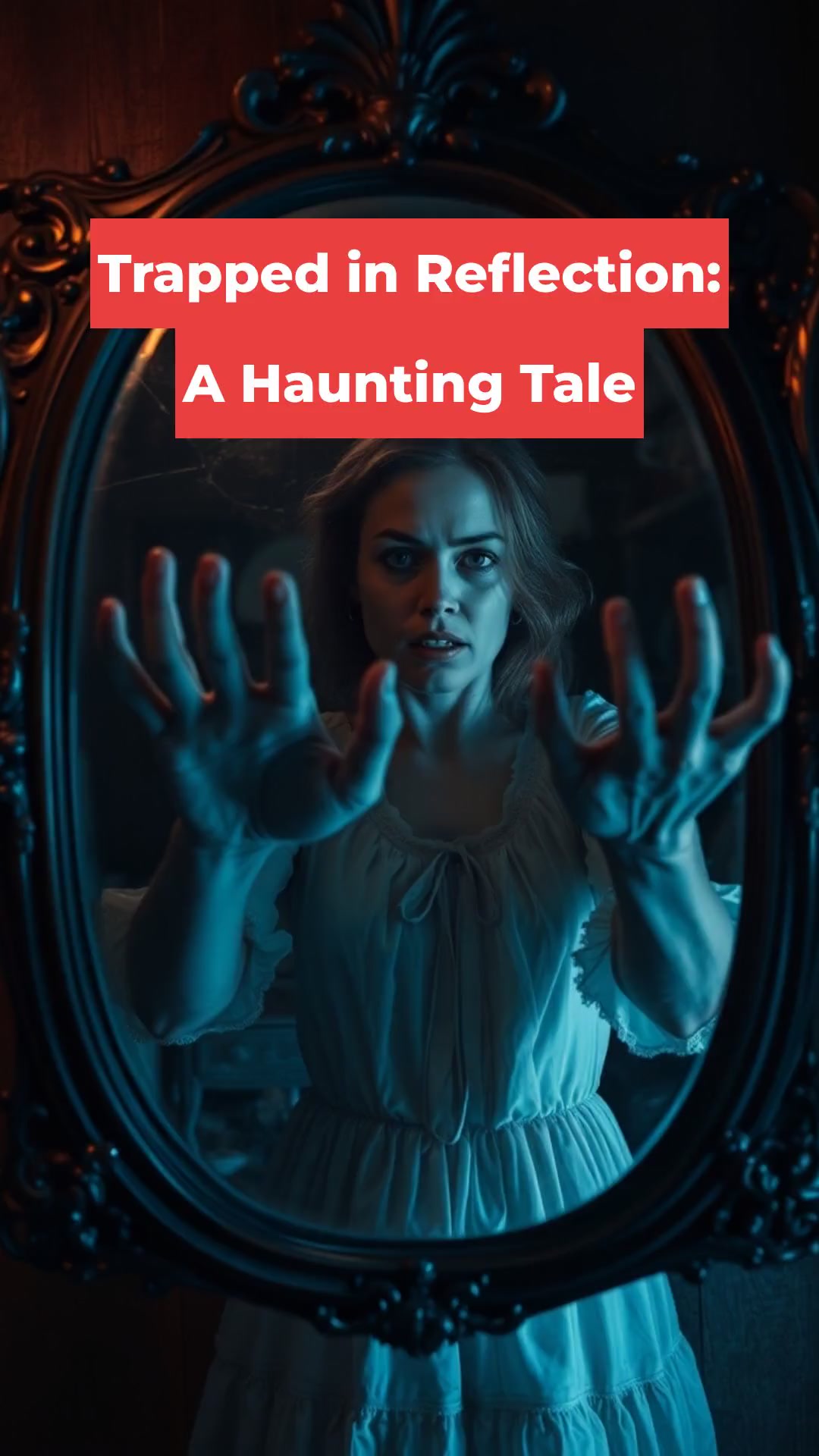 Trapped in Reflection: A Haunting Tale
