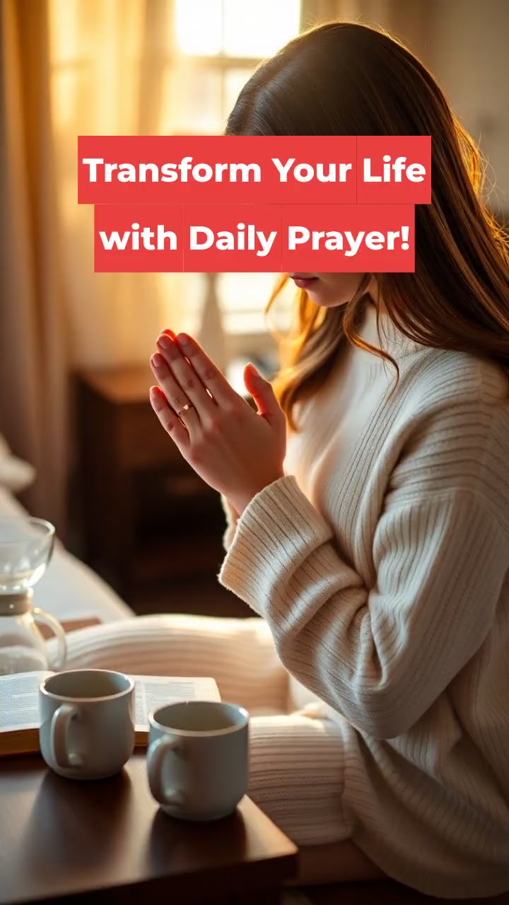 Transform Your Life with Daily Prayer!