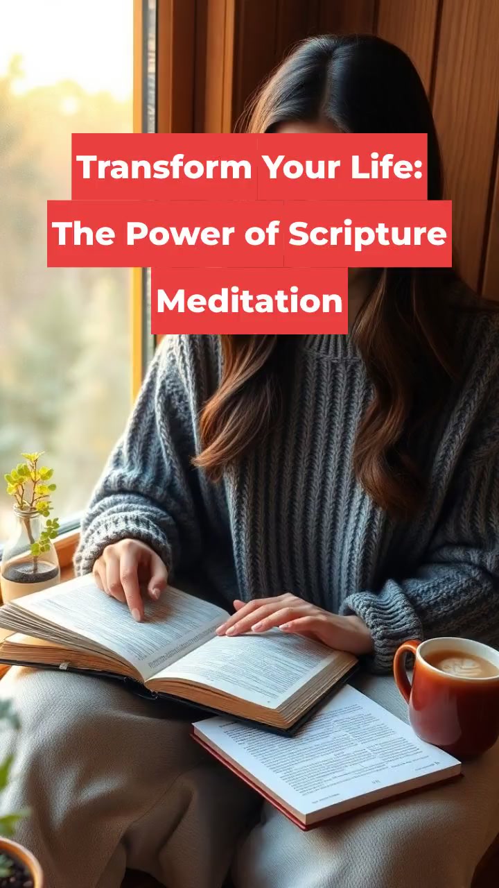 Transform Your Life: The Power of Scripture Meditation