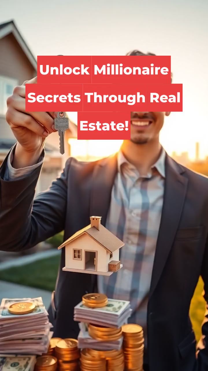Unlock Millionaire Secrets Through Real Estate!