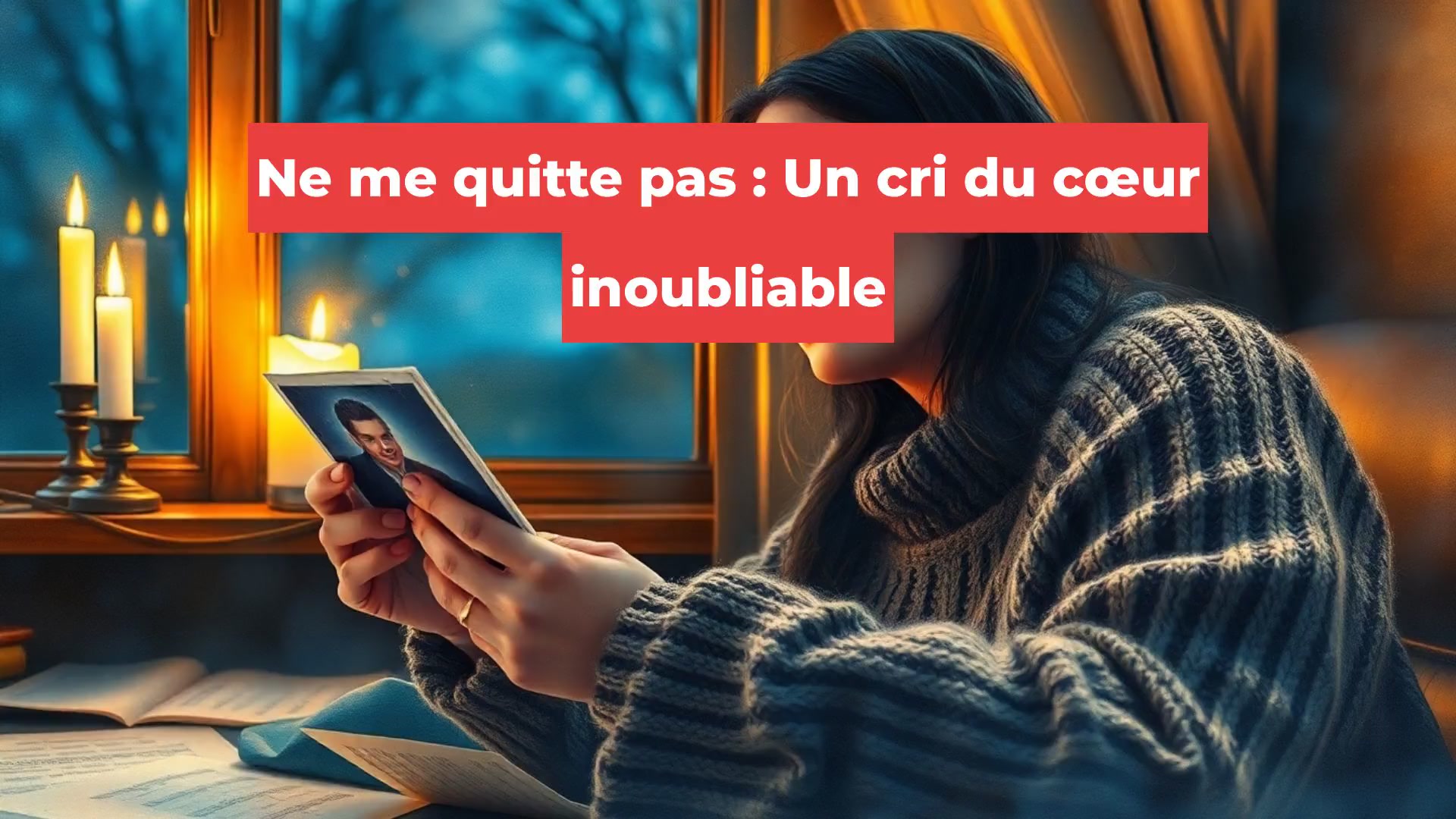 Ne me quitte pas : Un cri du cœur inoubliable