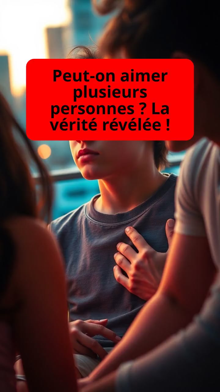 Peut-on aimer plusieurs personnes ? La vérité révélée !