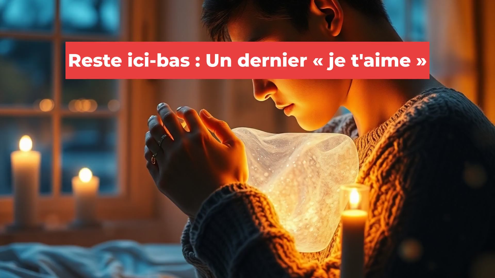 Reste ici-bas : Un dernier « je t'aime »