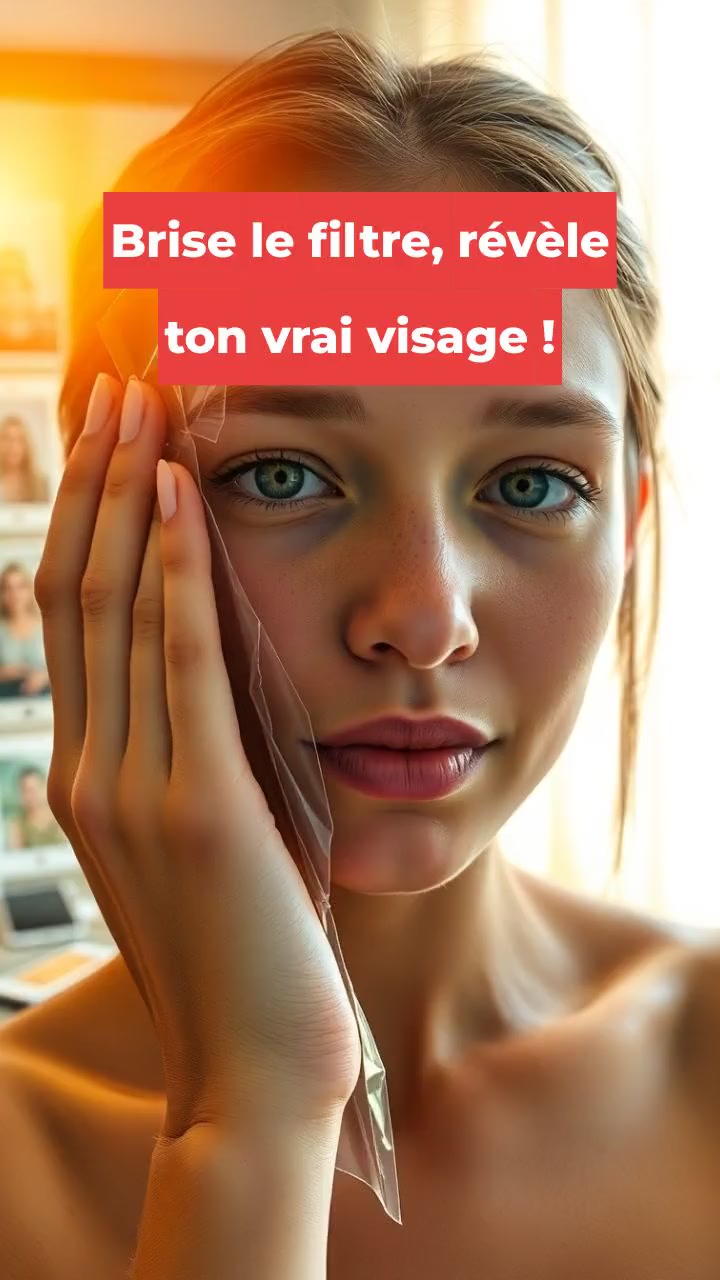 Brise le filtre, révèle ton vrai visage !
