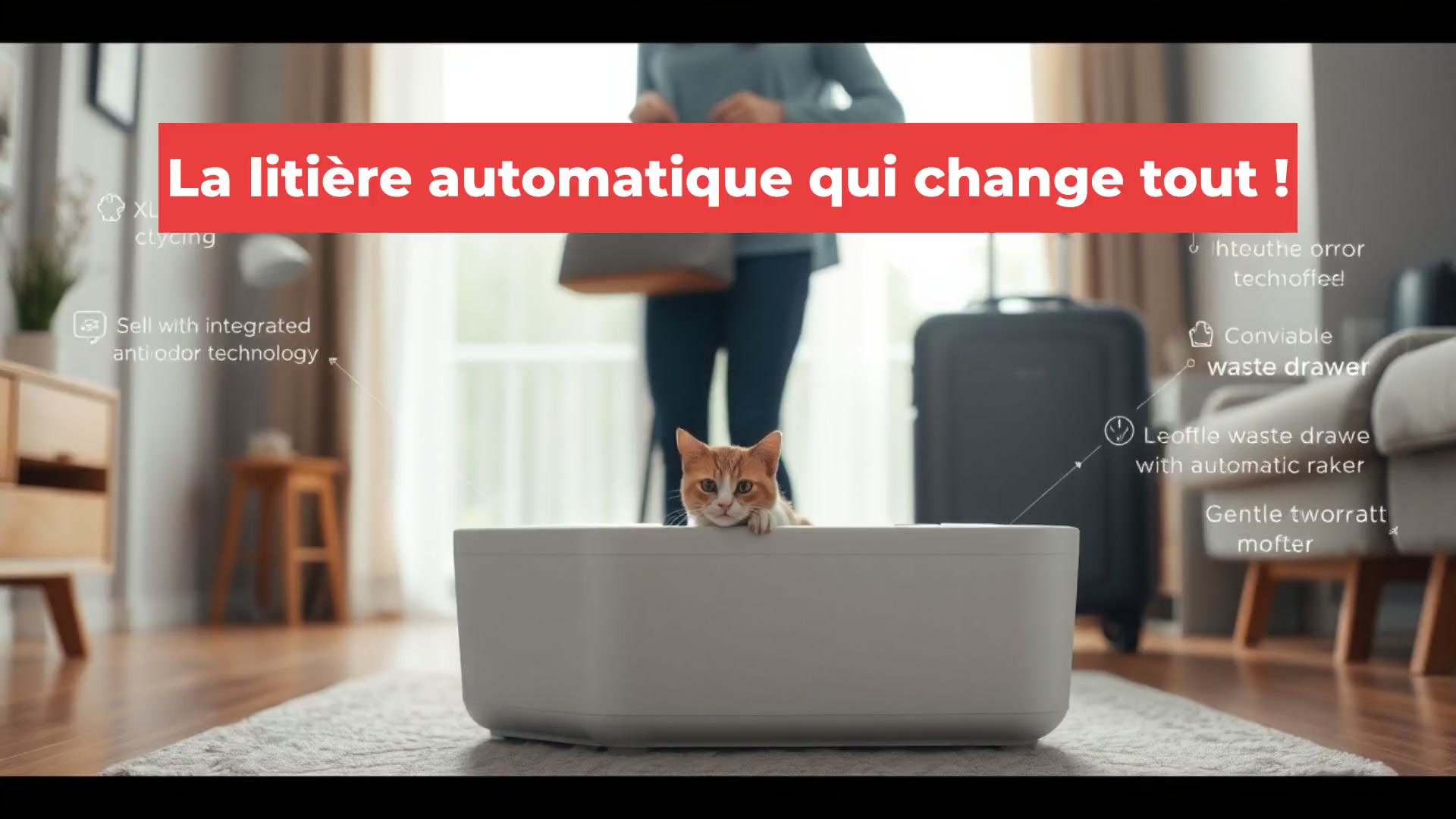 La litière automatique qui change tout !