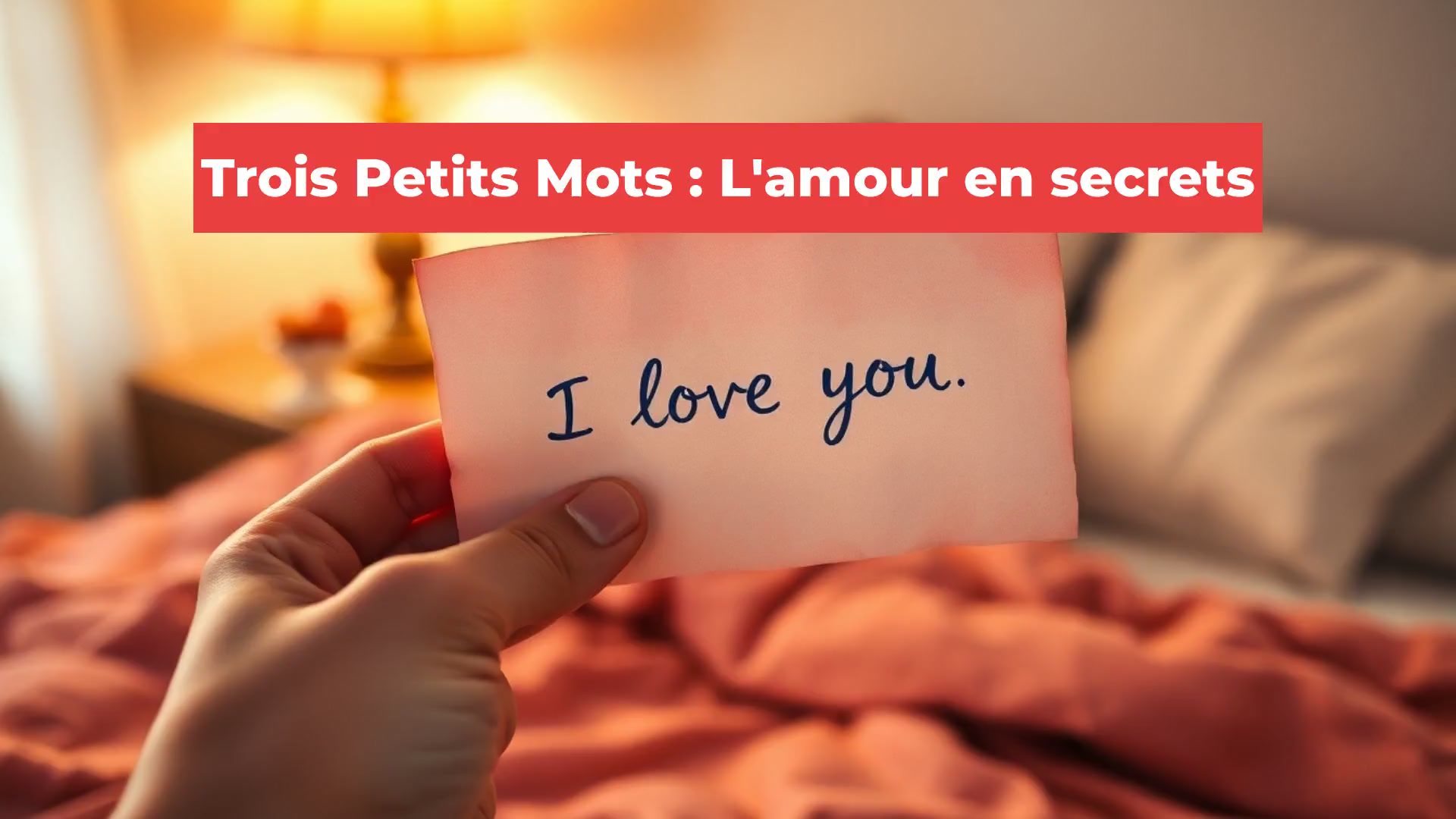 Trois Petits Mots : L'amour en secrets