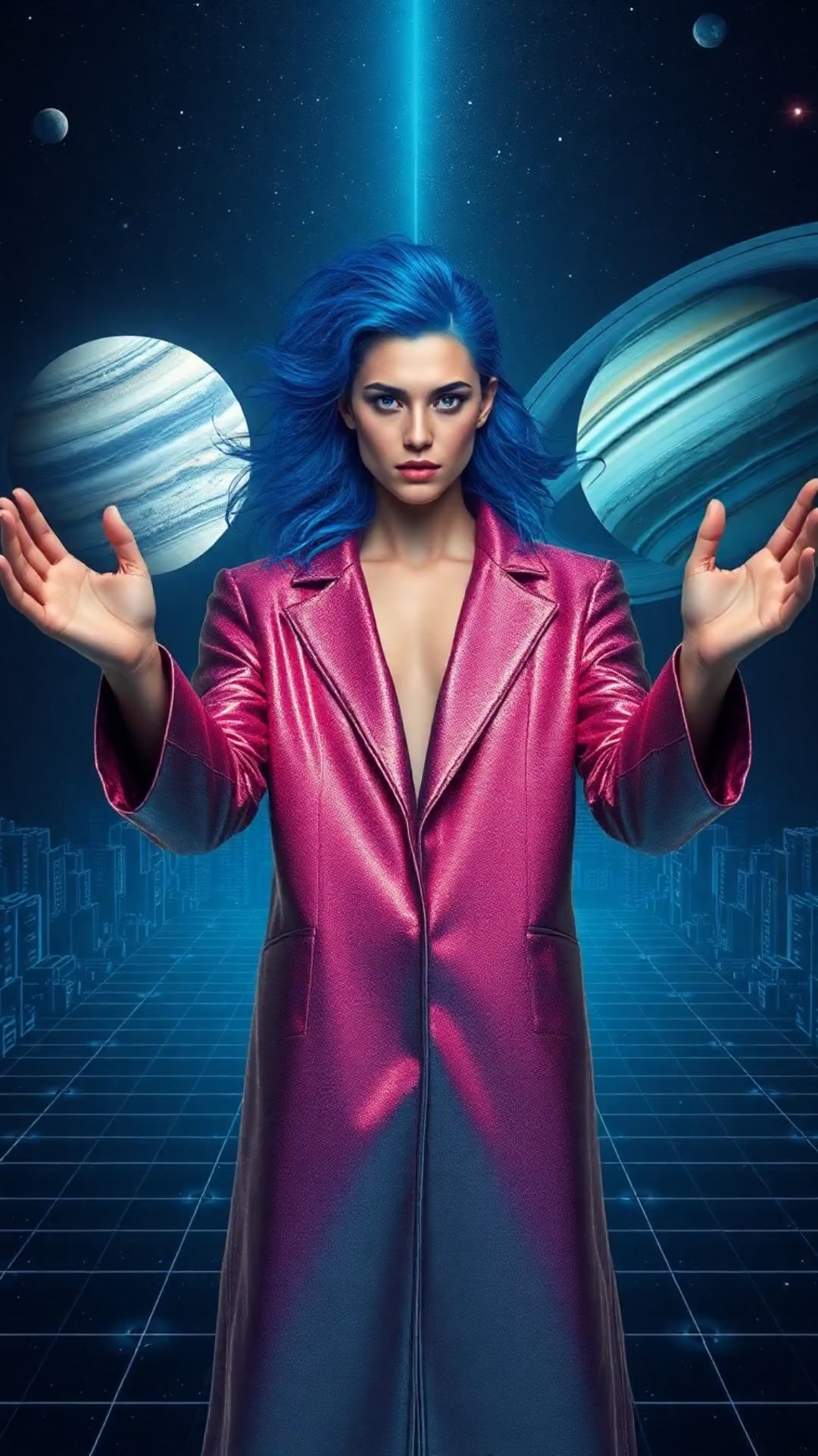 Verseau et ses planètes Uranus et Saturne