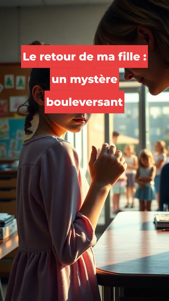 Le retour de ma fille : un mystère bouleversant