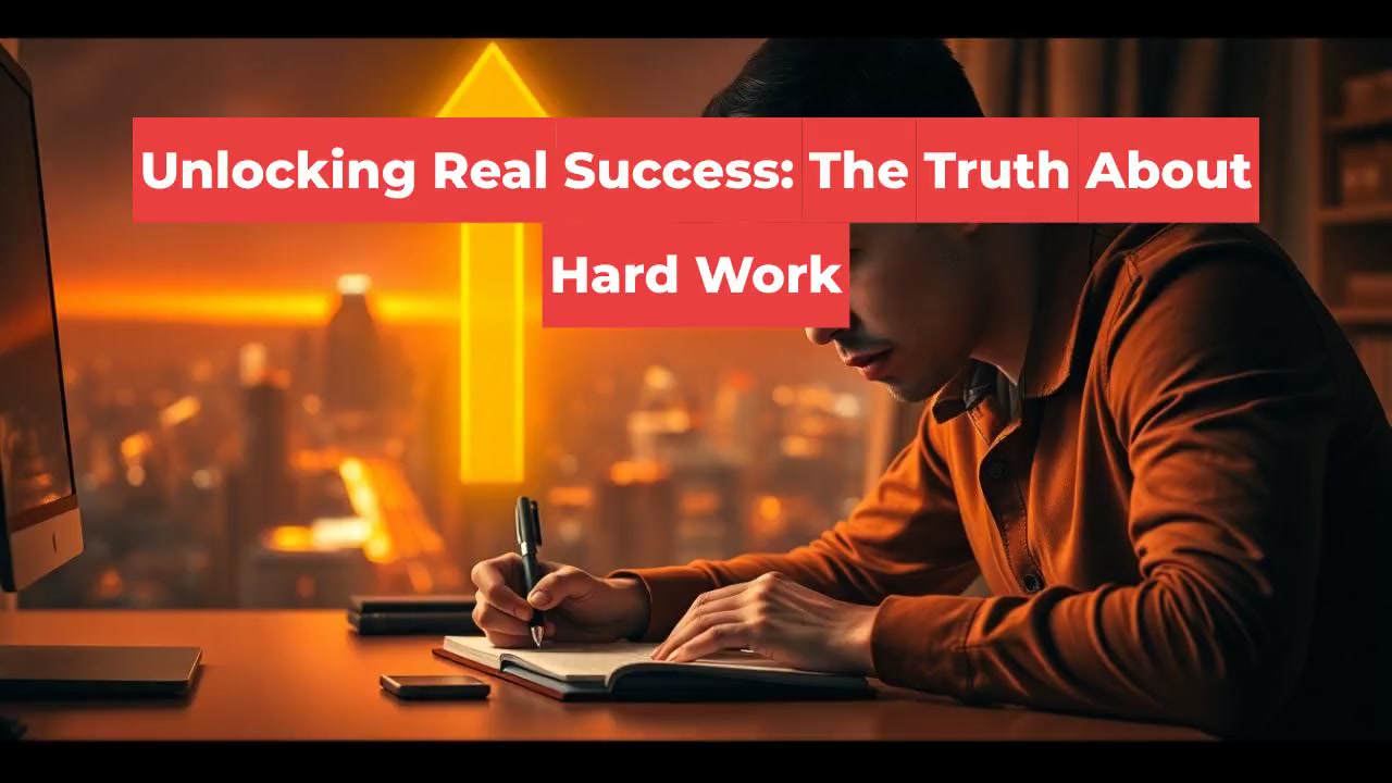 Unlocking Real Success: The Truth About Hard Work