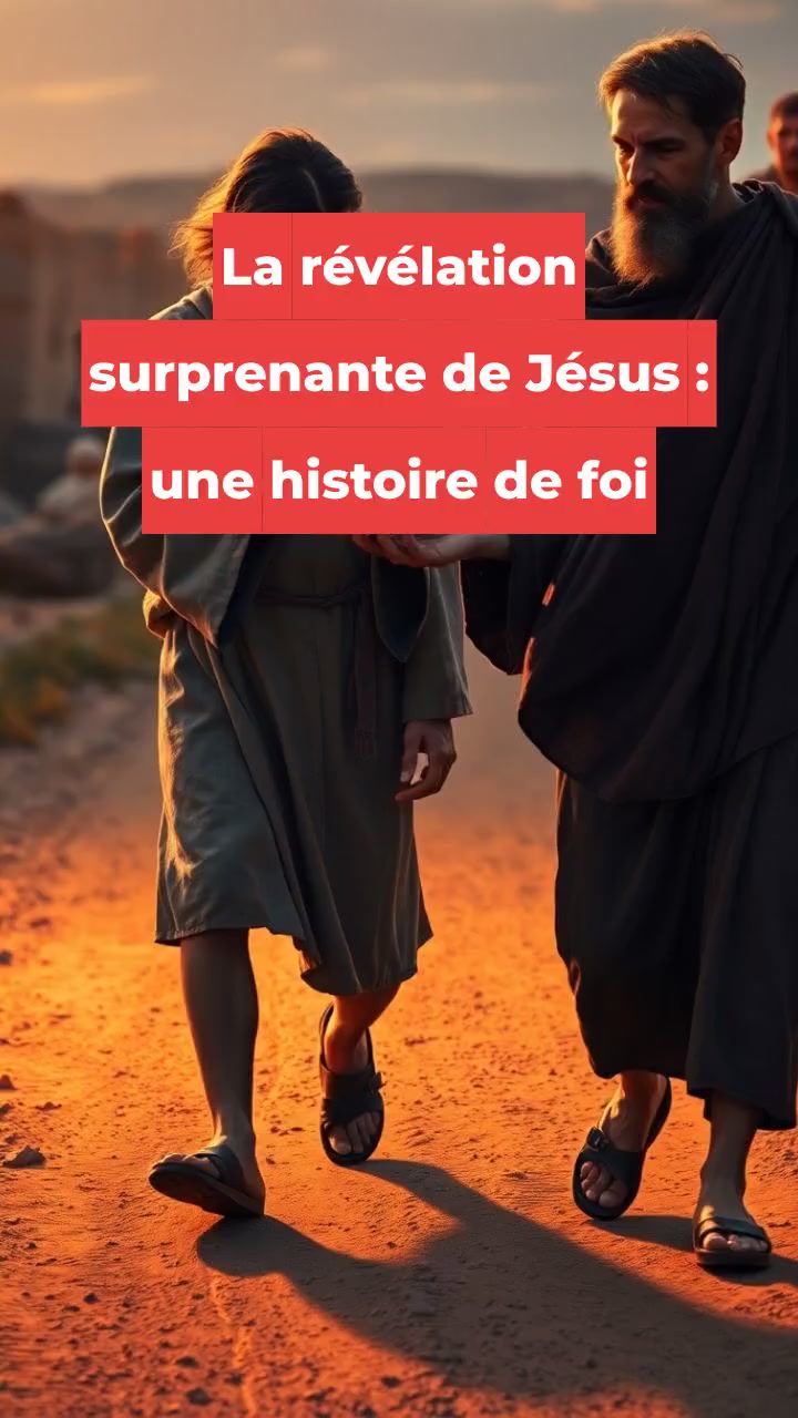 La révélation surprenante de Jésus : une histoire de foi
