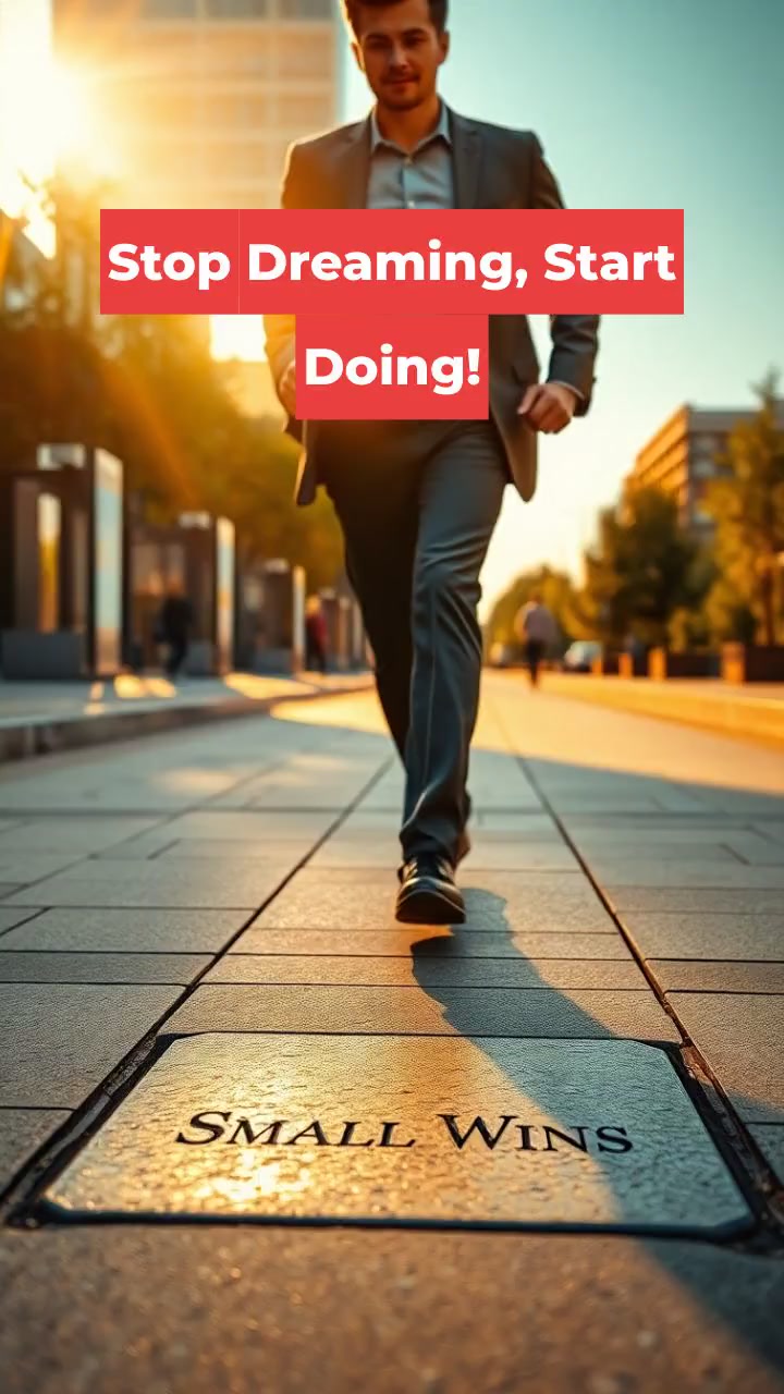 Stop Dreaming, Start Doing!