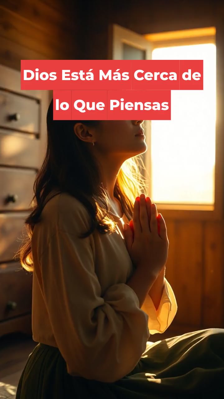 Dios Está Más Cerca de lo Que Piensas