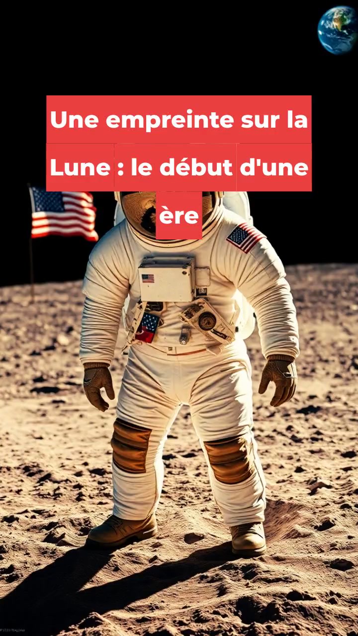 Une empreinte sur la Lune : le début d'une ère