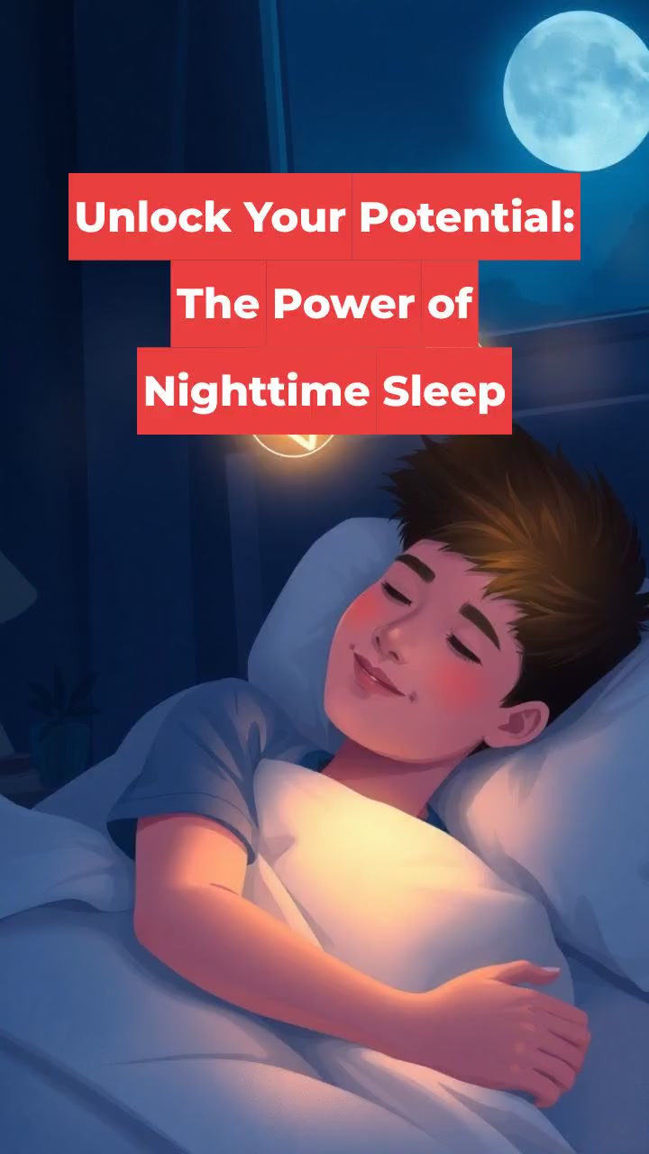 Unlock Your Potential: The Power of Nighttime Sleep