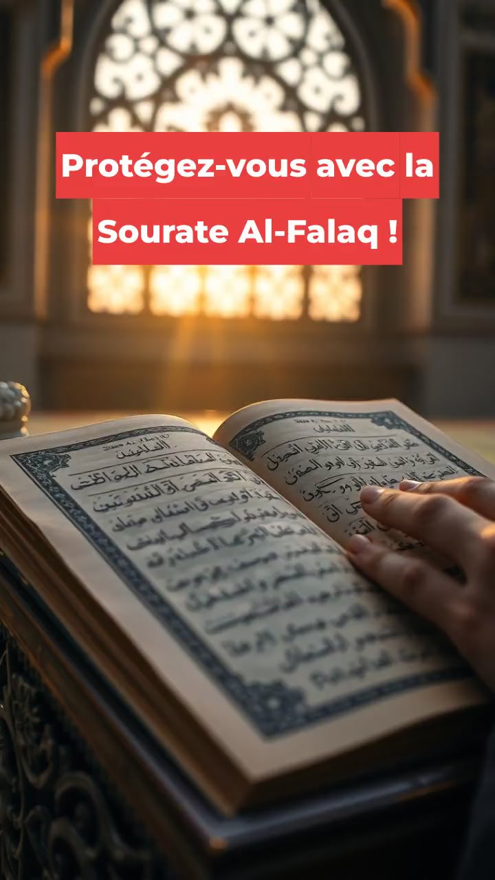 Protégez-vous avec la Sourate Al-Falaq !