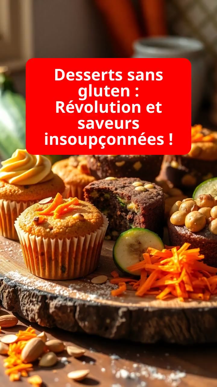 Desserts sans gluten : Révolution et saveurs insoupçonnées !