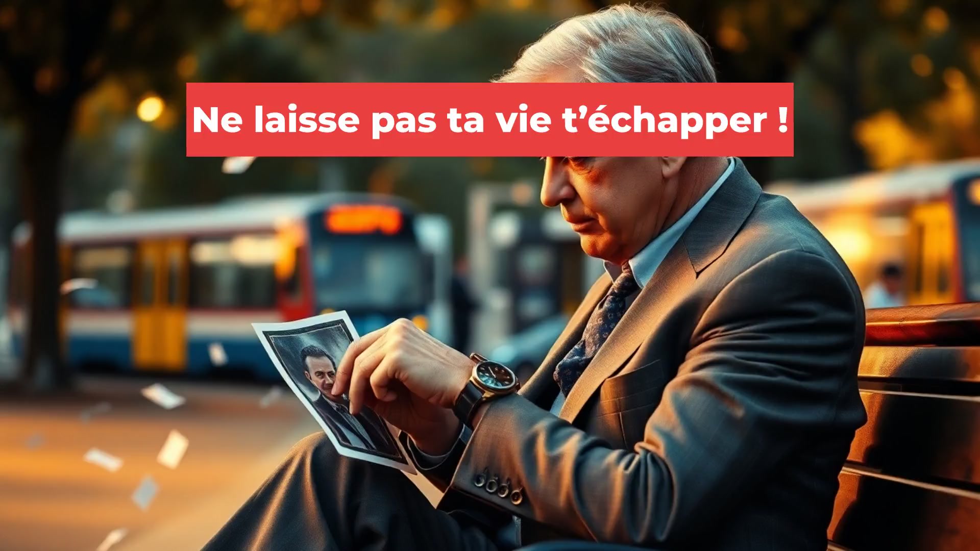 Ne laisse pas ta vie t’échapper !