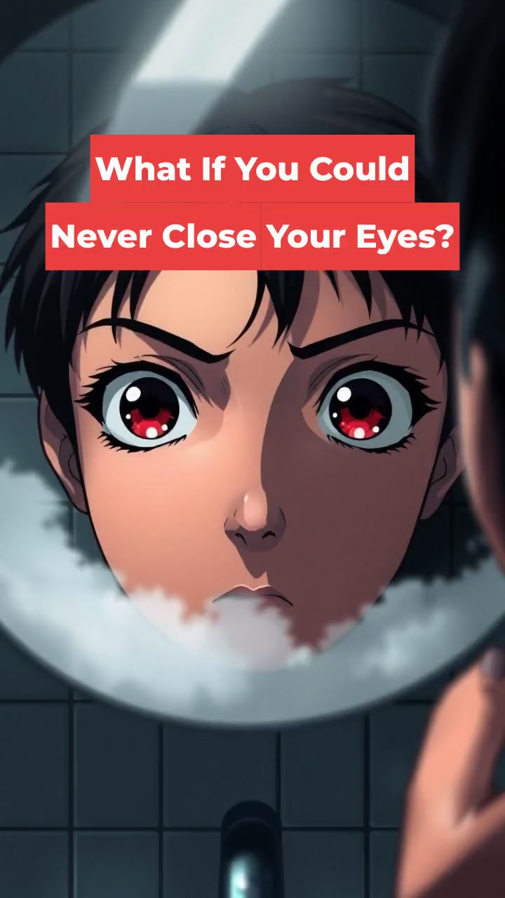 What If You Could Never Close Your Eyes?