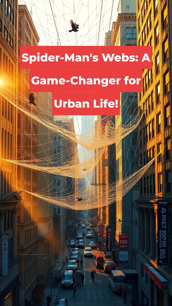 Spider-Man's Webs: A Game-Changer for Urban Life!