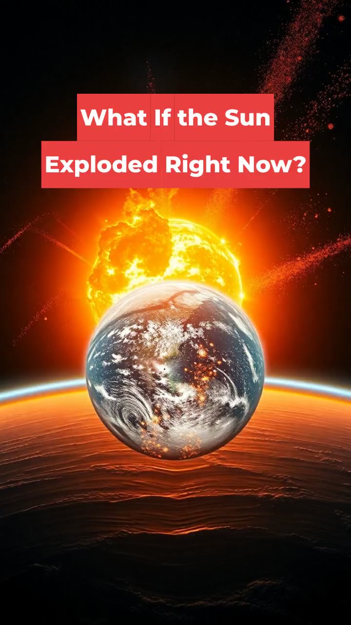 What If the Sun Exploded Right Now?