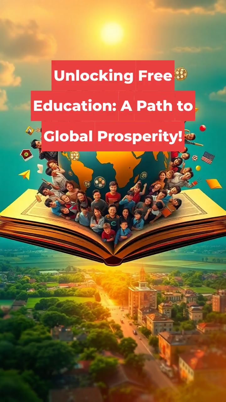 Unlocking Free Education: A Path to Global Prosperity!