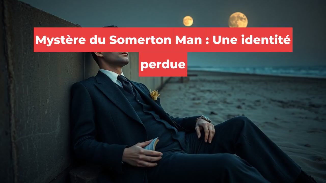 Mystère du Somerton Man : Une identité perdue