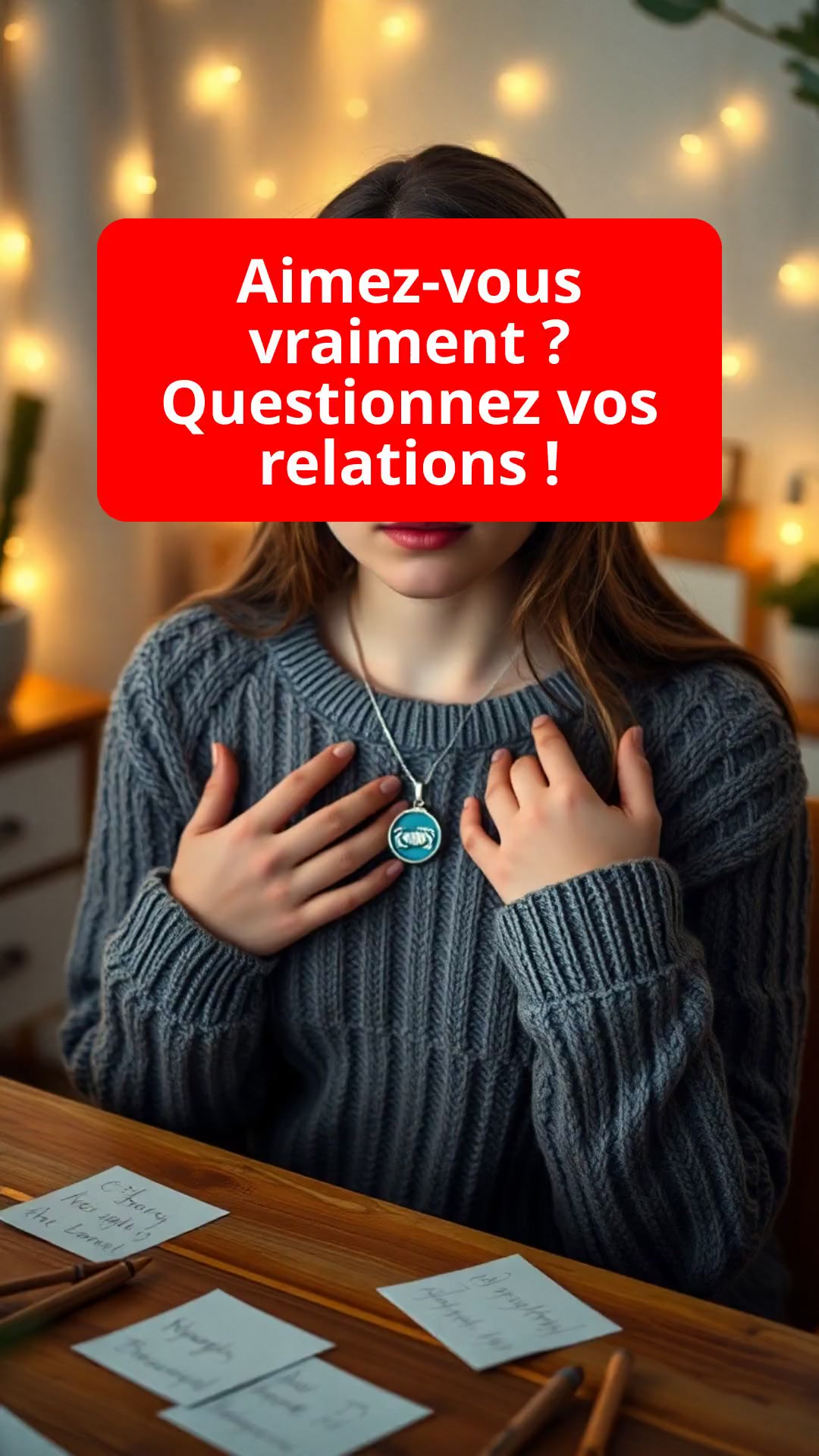Aimez-vous vraiment ? Questionnez vos relations !