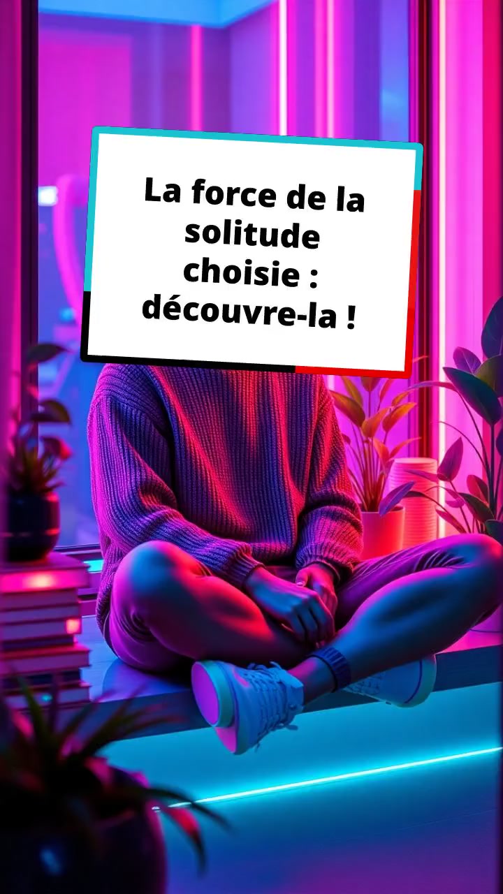 La force de la solitude choisie : découvre-la !