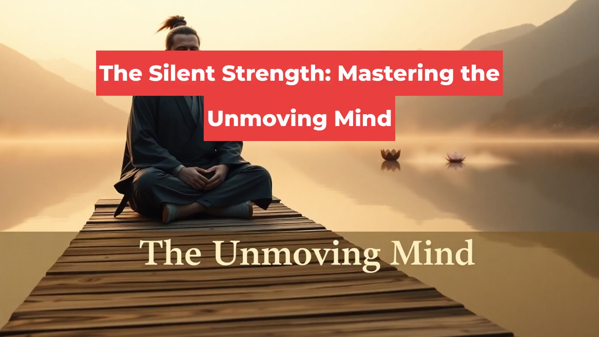 The Silent Strength: Mastering the Unmoving Mind