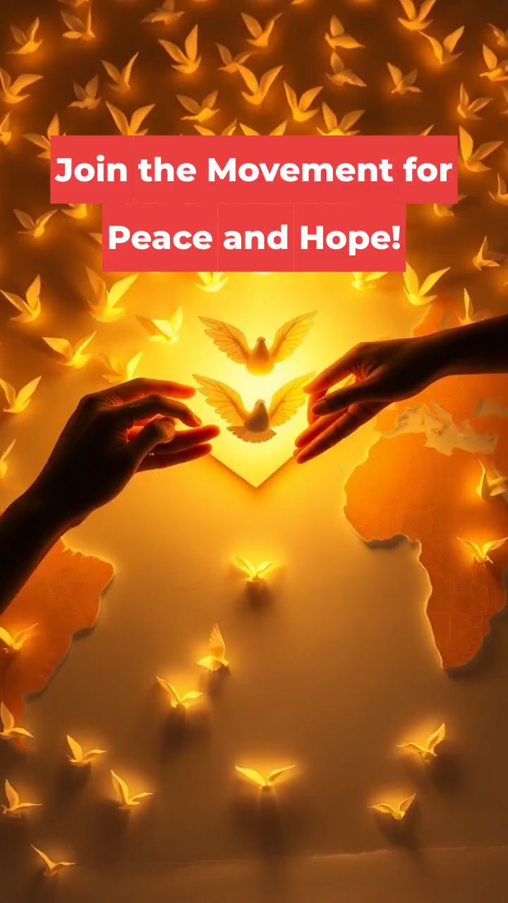Join the Movement for Peace and Hope!