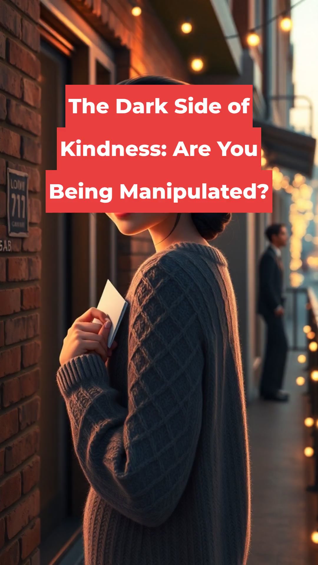 The Dark Side of Kindness: Are You Being Manipulated?