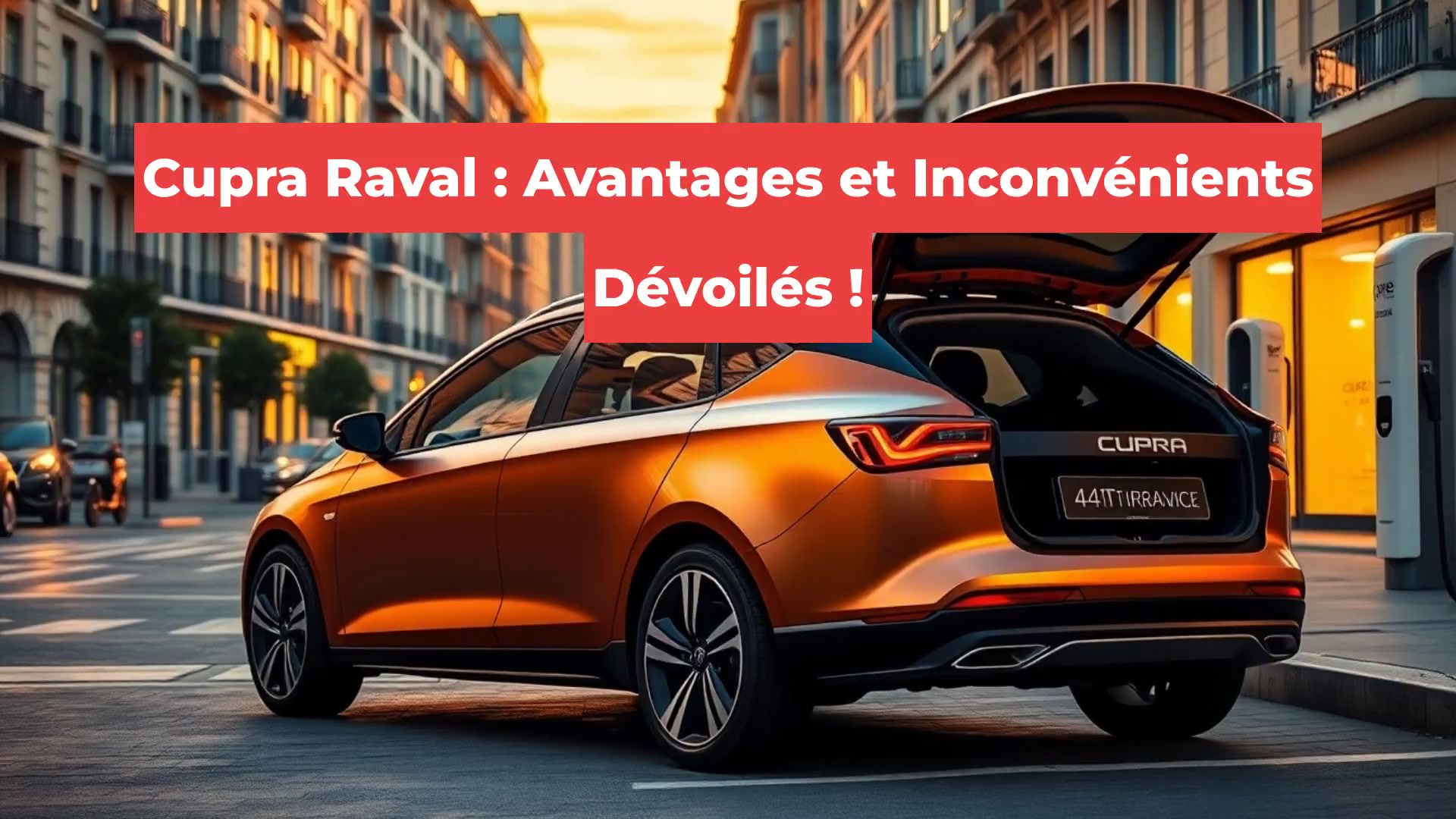Cupra Raval : Avantages et Inconvénients Dévoilés !