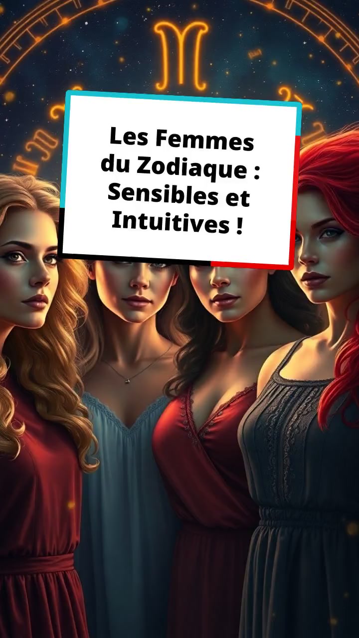 Les Femmes du Zodiaque : Sensibles et Intuitives !