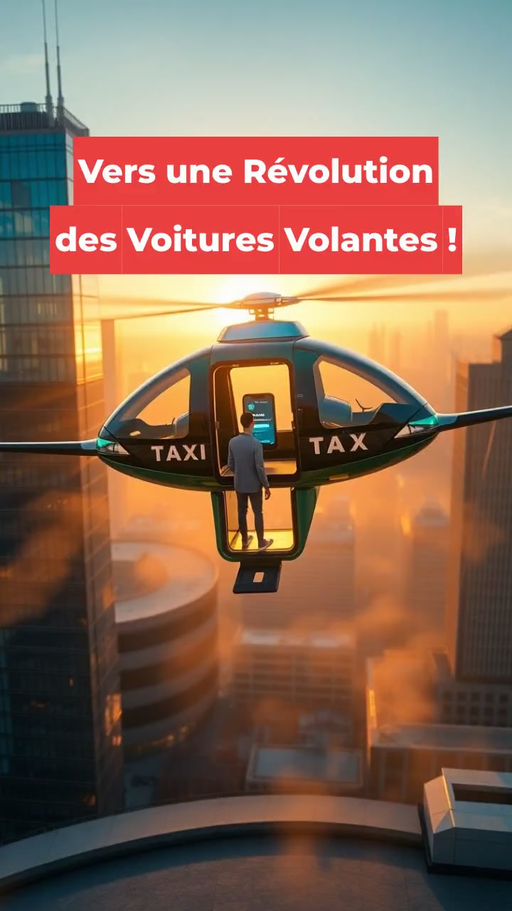 Vers une Révolution des Voitures Volantes !