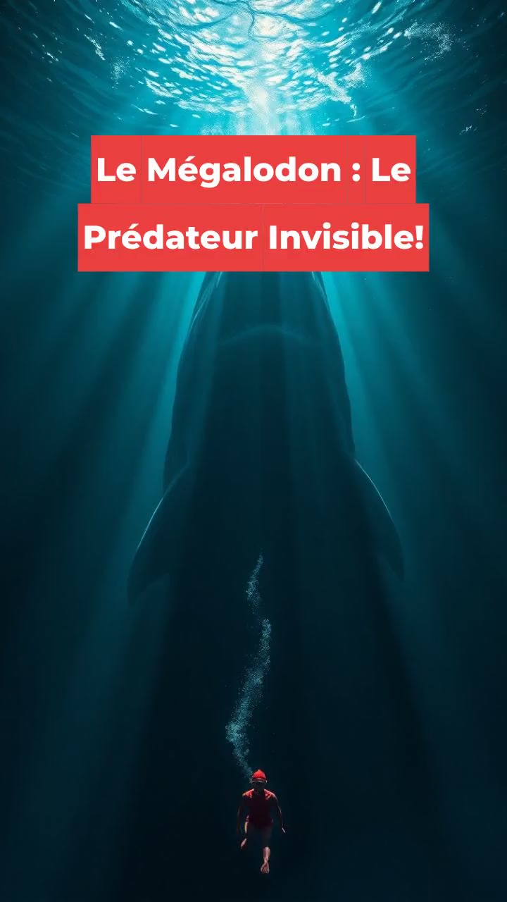 Le Mégalodon : Le Prédateur Invisible!