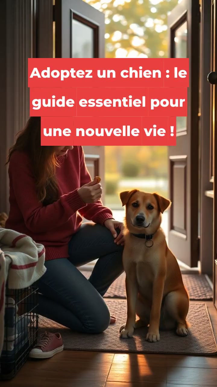 Adoptez un chien : le guide essentiel pour une nouvelle vie !