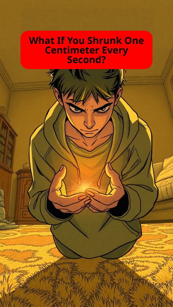 What If You Shrunk One Centimeter Every Second?