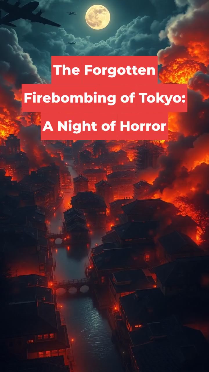 The Forgotten Firebombing of Tokyo: A Night of Horror