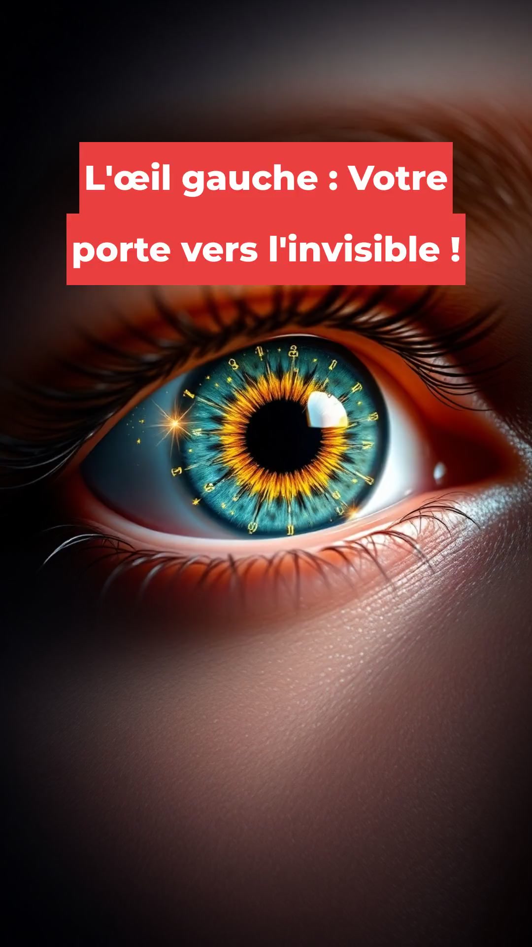L'œil gauche : Votre porte vers l'invisible !